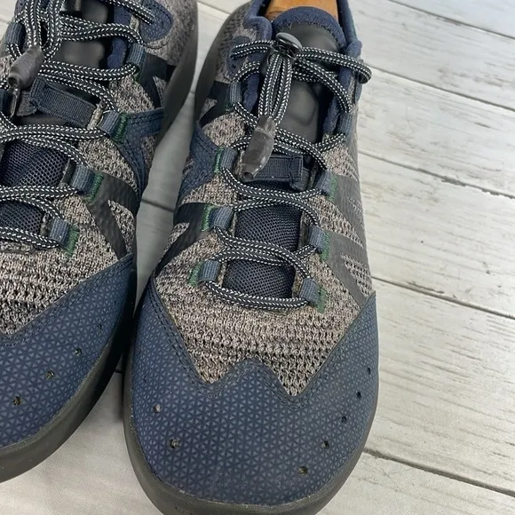 Chaco Torrent Pro Sport Grey and Blue Hiking Water Sneakers