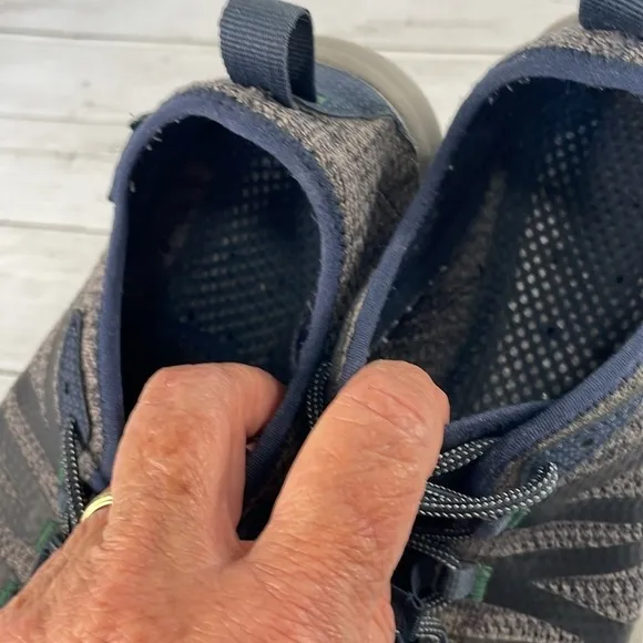 Chaco Torrent Pro Sport Grey and Blue Hiking Water Sneakers