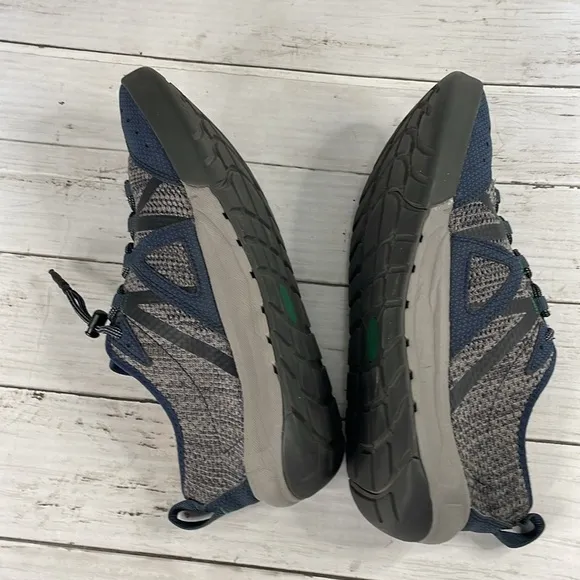 Chaco Torrent Pro Sport Grey and Blue Hiking Water Sneakers