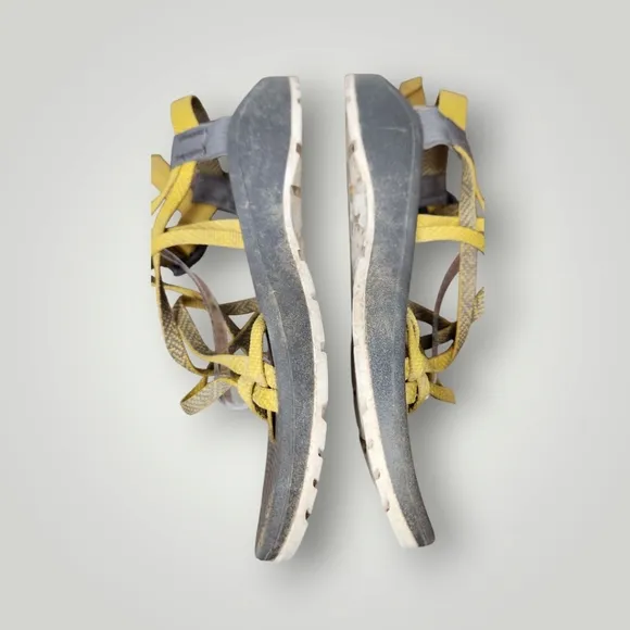 Chaco Women's Z/Cloud X2 Open Toe Sandals Marigold Yellow Size 10