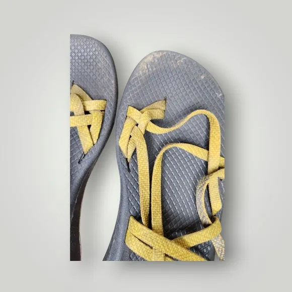 Chaco Women's Z/Cloud X2 Open Toe Sandals Marigold Yellow Size 10