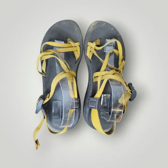 Chaco Women's Z/Cloud X2 Open Toe Sandals Marigold Yellow Size 10