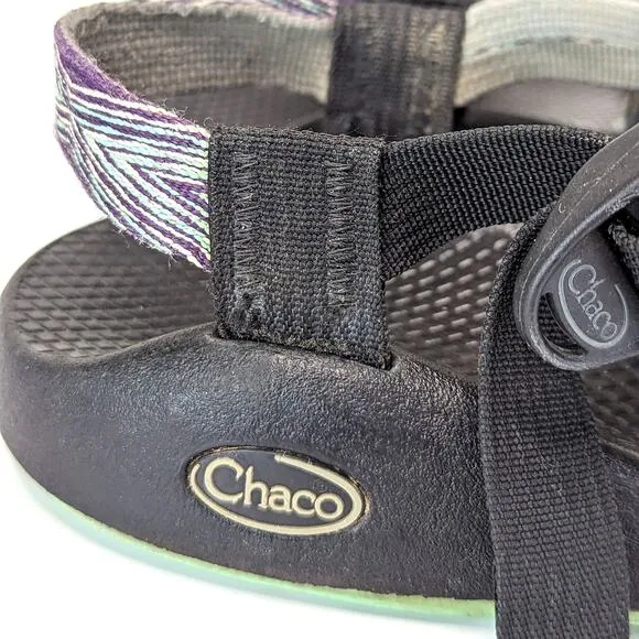 Chaco Womens ZX/2 Sandals Pixel Weave Classic Hiking Outdoor Gorpcore Toe Loop 8