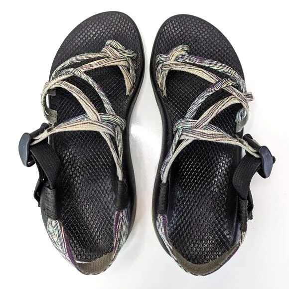 Chaco Womens ZX/2 Sandals Pixel Weave Classic Hiking Outdoor Gorpcore Toe Loop 8