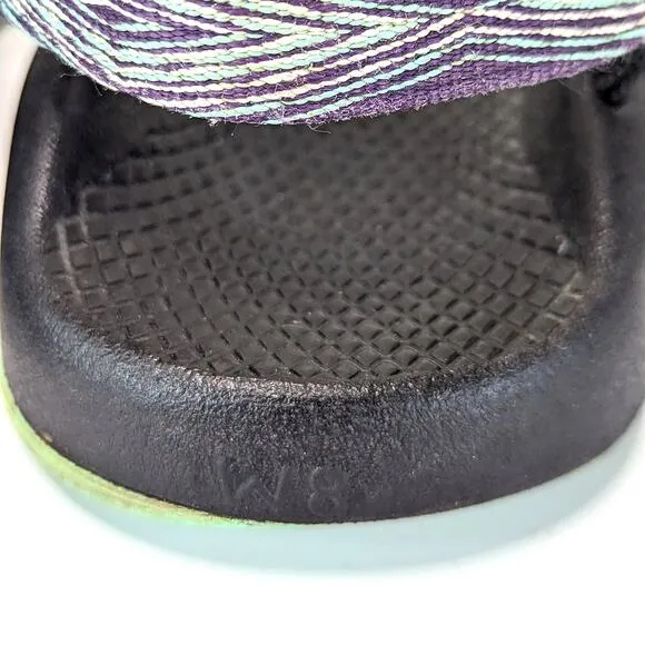 Chaco Womens ZX/2 Sandals Pixel Weave Classic Hiking Outdoor Gorpcore Toe Loop 8