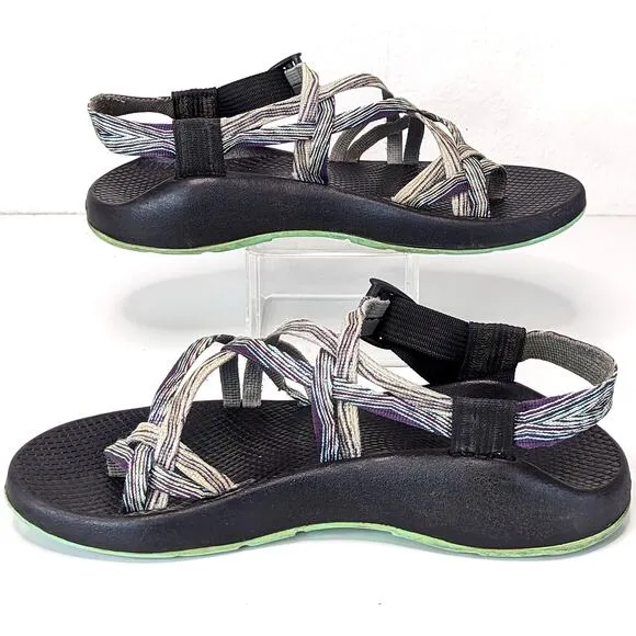 Chaco Womens ZX/2 Sandals Pixel Weave Classic Hiking Outdoor Gorpcore Toe Loop 8
