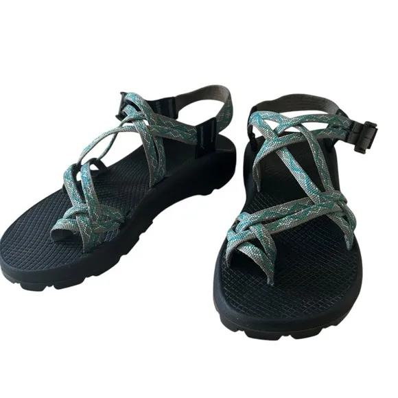 CHACO ZX/2 CLASSIC DUAL STRAP ADJUSTABLE SANDALS SIZE 8