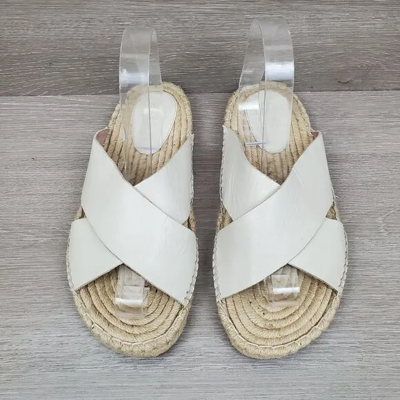 Charlotte Stone open toe criss cross espadrilles