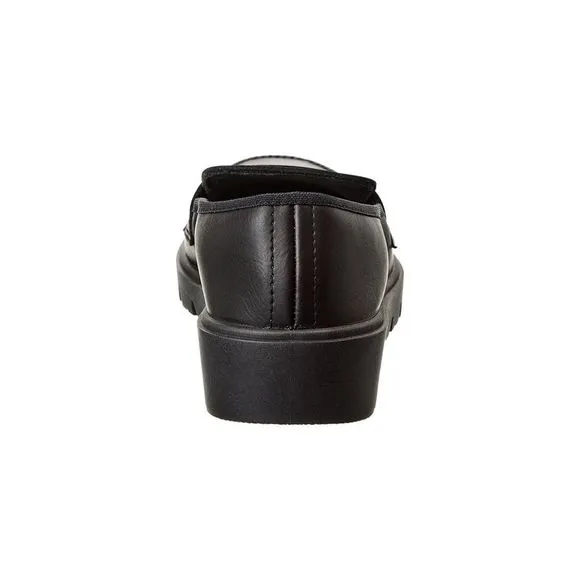 Childrenchic Leather Loafers, Black