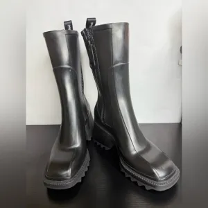 Chloé Rubber Mid-Calf Rain Boots size 37