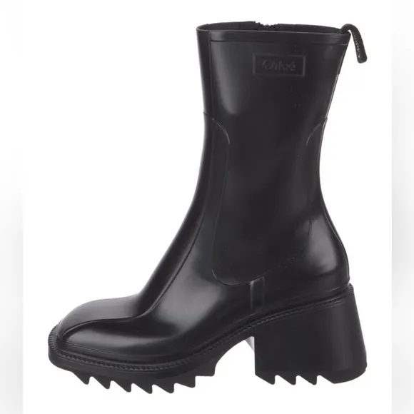 Chloé Rubber Mid-Calf Rain Boots