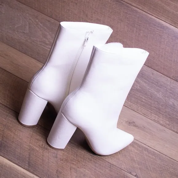 Chunky Heel Boots