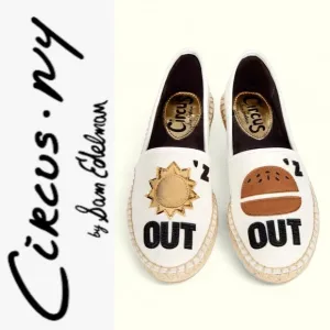 CIRCUS BY SAM EDELMAN SUN’Z OUT BUN’Z OUT LENI 3 ESPADRILLE FLATS
