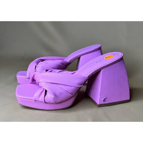 Circus NY by Sam Edelman Marianna Fiji Flower Heeled Sandals 7.5 New