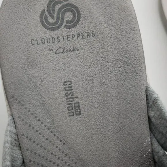 Clarks Arla Meg Women Sandals Flat Strappy Gray Size 12