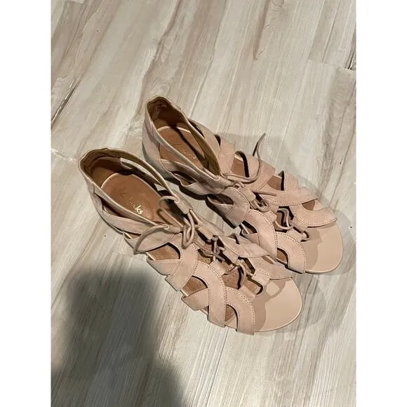Clark’s Artisan Parrum Lux Gladiator pink sandals size 9