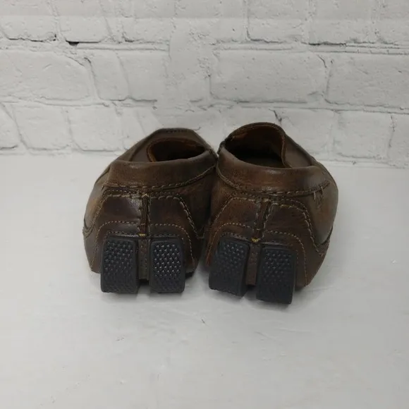Clarks Collection Men's‎ Driving Loafers Shoes Size 7.5 Leather Brown