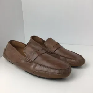 Clarks Men's Leather Penny Loafers Brown Size 13