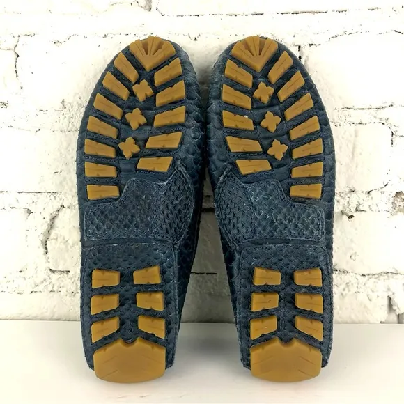 Coach Arlene Snakeskin Embossed Loafers