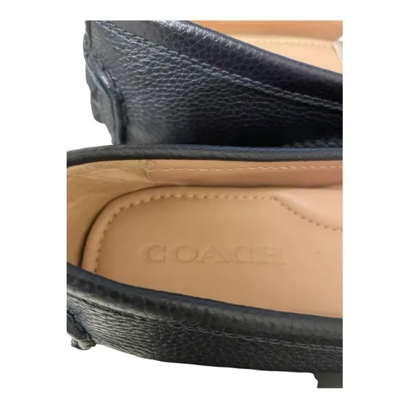 COACH Crosby Driver’s Chains LTD. Driving Loafers / Coach. UK   size 8 B    NWT