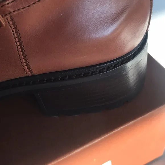 Coach gates studded calf boots SZ 9.5