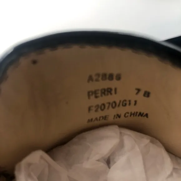 Coach Perri Driving Loafers Flats Logo Slip On 7B