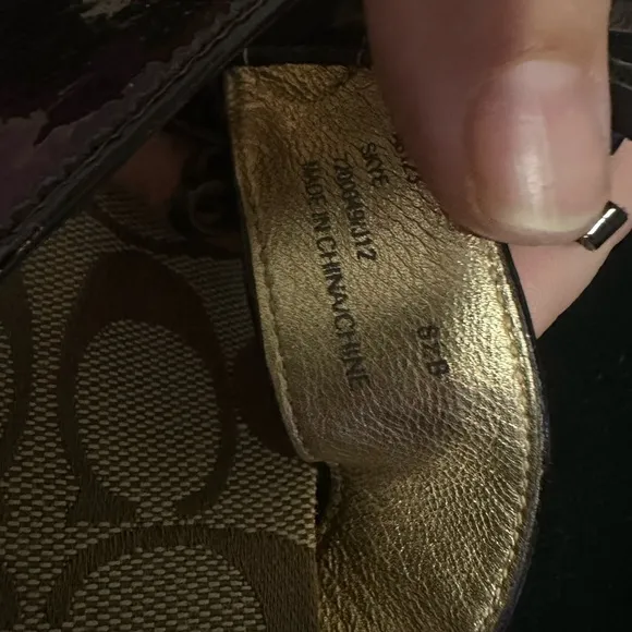 Coach Vintage Signature sandals