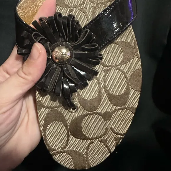 Coach Vintage Signature sandals