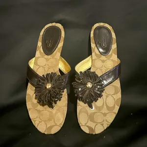 Coach Vintage Signature sandals