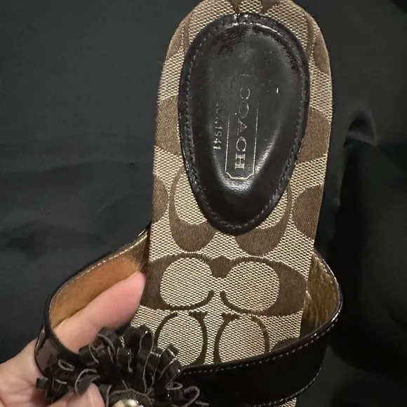 Coach Vintage Signature sandals