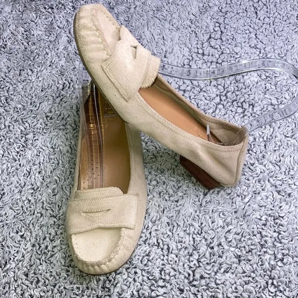COLE HAAN 9 Nike Air Suede Retro Penny Loafers
