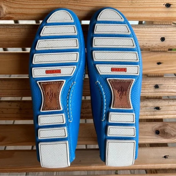Cole Haan Air Sadie Driver Loafers | Size 9.5B | Blue Leather