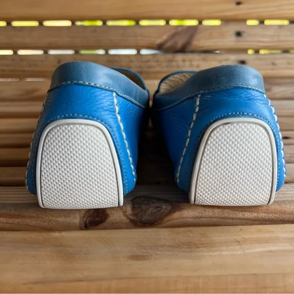 Cole Haan Air Sadie Driver Loafers | Size 9.5B | Blue Leather
