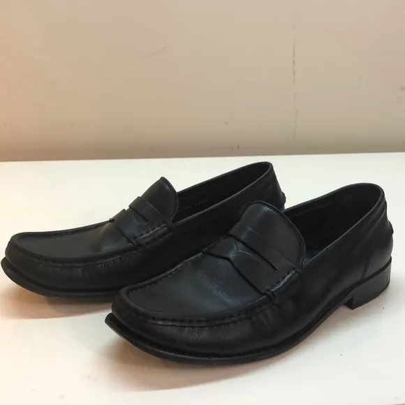 Cole Haan Black Grand.OS Penny Loafers Size 9