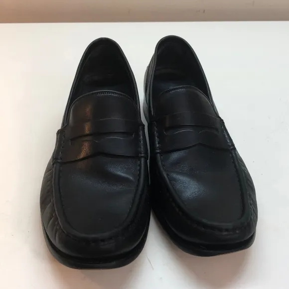 Cole Haan Black Grand.OS Penny Loafers Size 9
