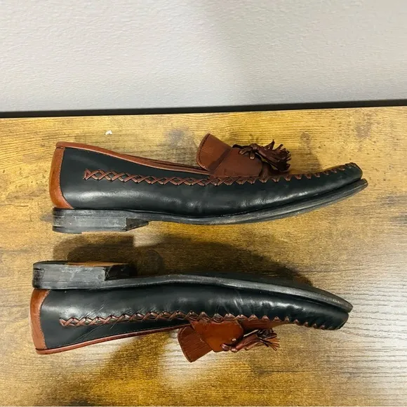 Cole Haan Brown Leather Loafers Driving Shoes Mens Size 10 B