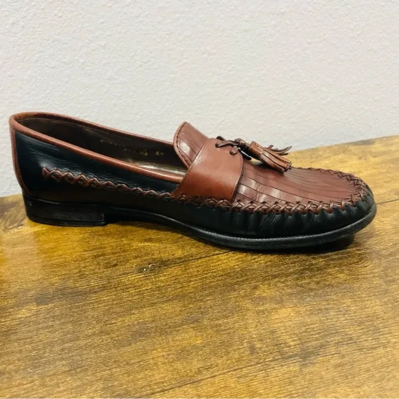 Cole Haan Brown Leather Loafers Driving Shoes Mens Size 10 B