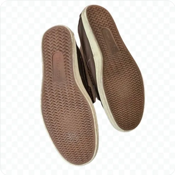 Cole Haan Brown Leather Marine Preppy Quiet Luxury Penny Loafers Old Money 12