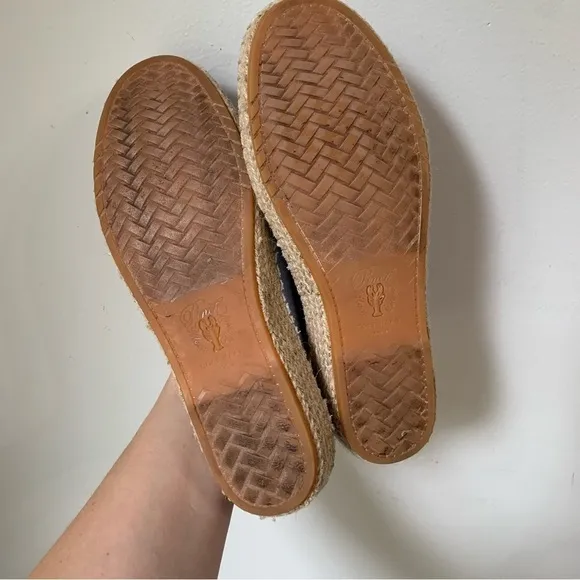 Cole Haan Cloudfeel Stitchlite Espadrille Slip on Shoes Periwinkle Size 6.5