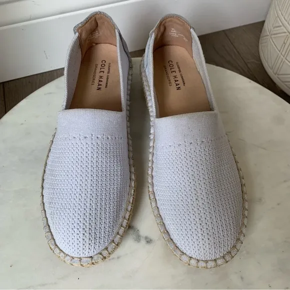 Cole Haan Cloudfeel Stitchlite Espadrille Slip on Shoes Periwinkle Size 6.5