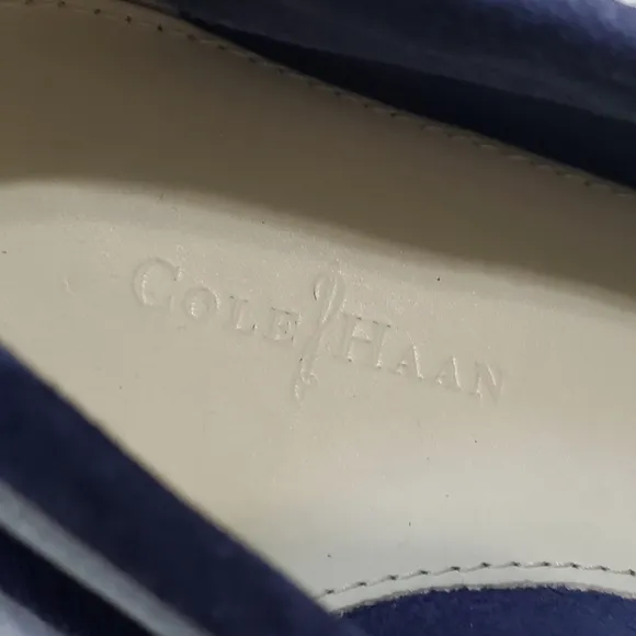 Cole Haan Cobalt Blue Suede Moccasin Driving Loafers 11