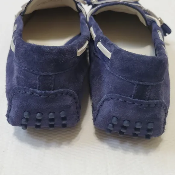 Cole Haan Cobalt Blue Suede Moccasin Driving Loafers 11