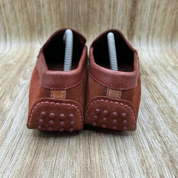 Cole Haan Driving Penny Loafers Men's Size 10.5 M Brown Suede‎ Casual Shoes