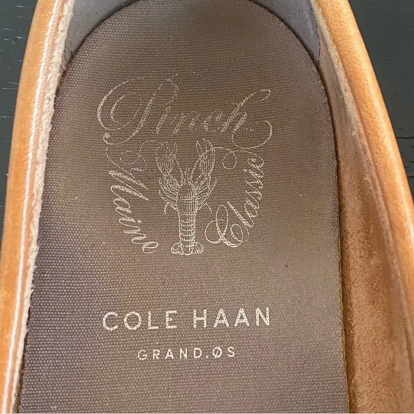 Cole Haan Grand OS Loafers Mens 11 M Brown Pinch Penny Moc Shoes Leather