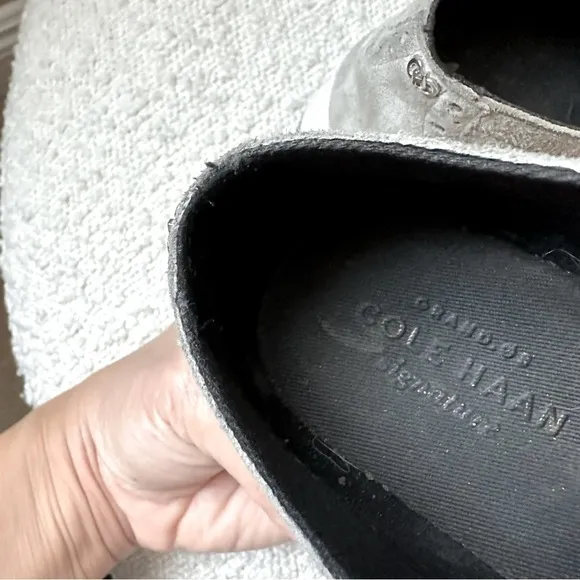 Cole Haan Grand Tour Grey Leather Suede Oxford 6