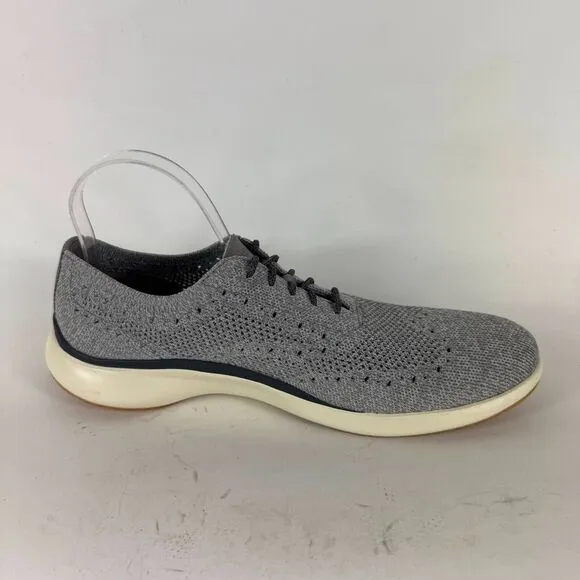 Cole Haan Grand Troy Sneakers Men's 10.5 Gray Lace Up Low Top Running Shoes