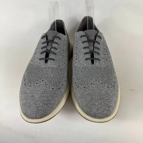 Cole Haan Grand Troy Sneakers Men's 10.5 Gray Lace Up Low Top Running Shoes