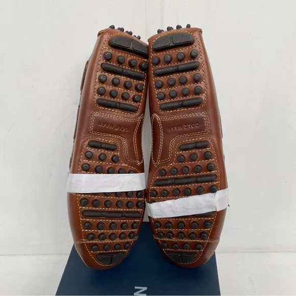 Cole Haan Gunnison Brown Leather Driving Loafers 8D NWT