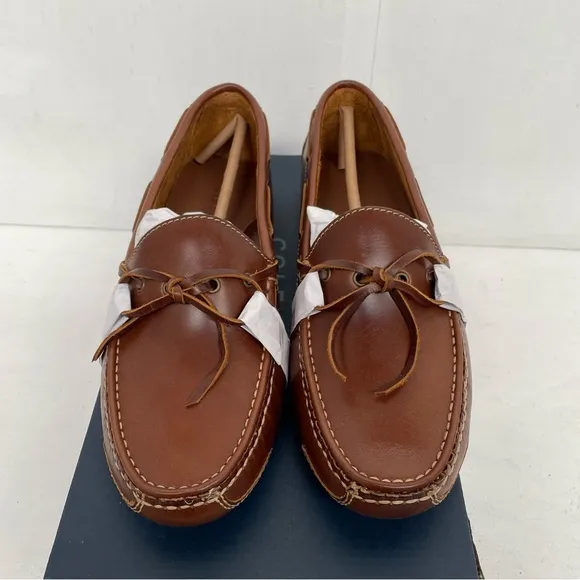 Cole Haan Gunnison Brown Leather Driving Loafers 8D NWT