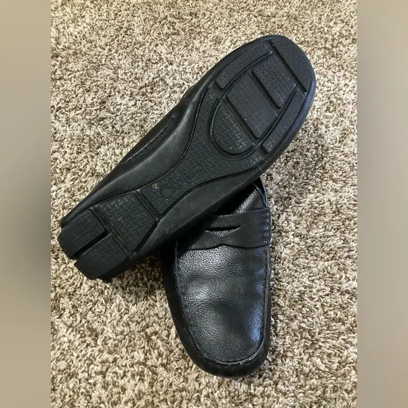 Cole Haan Men's 11.5 Penny Loafers Black Leather